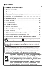 Preview for 22 page of Gabarron IGMB(09)MA-K3DNB7E/I Owner'S Manual