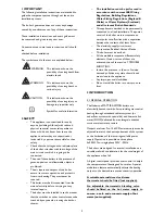 Preview for 3 page of Gabarron MATTIRA MAC15 Installation Instructions And User Manual