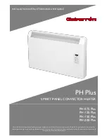 Preview for 1 page of Gabarron PH-075 Plus Installation Instructions And User Manual