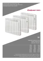 Preview for 1 page of Gabarron RF10E Installation Instructions And User Manual