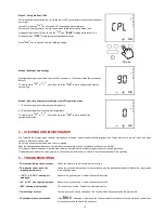 Preview for 10 page of Gabarron RKS10Hi User Manual