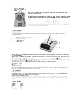 Preview for 3 page of Gabarron TGV200 Operating Instructions Manual