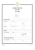 GABBY CALLA SCH-175008 Assembly Instruction preview