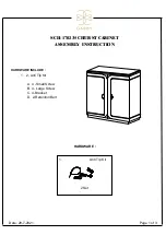 GABBY CHURST SCH-170235 Assembly Instruction preview