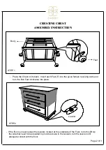 Предварительный просмотр 2 страницы GABBY CRESTINE Assembly Instruction