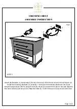 Предварительный просмотр 3 страницы GABBY CRESTINE Assembly Instruction