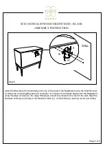 Предварительный просмотр 3 страницы GABBY GLENWOOD SCH-168200 Assembly Instruction