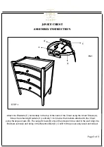 Предварительный просмотр 3 страницы GABBY JANICE Assembly Instruction