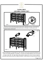 Предварительный просмотр 2 страницы GABBY NAOMI Assembly Instruction