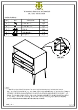 Предварительный просмотр 2 страницы GABBY WESTVILLE SCH-166305 Assembly Instruction