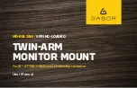 GABOR MD-BSL15W User Manual предпросмотр