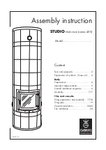 GABRIEL KAKELUGNAR STUDIO 400 Series Assembly Instruction Manual preview