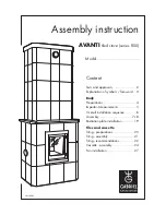 gabriel AVANTI 800 series Assembly Instruction Manual предпросмотр