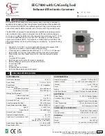 GAC EEG7000 Manual preview