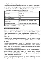 Preview for 4 page of Gacell CT-1000 User Manual