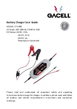 Gacell CT-3800 User Manual preview