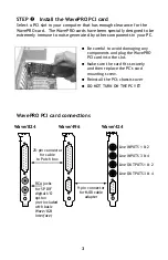 Предварительный просмотр 5 страницы Gadget Labs WavePRO User Manual