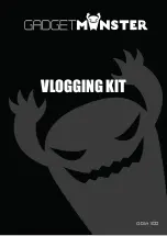 Preview for 1 page of GADGETMONSTER VLOGGING KIT Manual