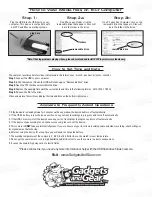 Предварительный просмотр 2 страницы Gadgets and Gear 96-007 User Manual