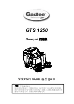 Preview for 1 page of GADLEE GTS 1250 Operator'S Manual