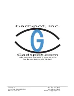 Preview for 1 page of Gadspot NC1000-W10 Initial Setup