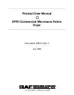 GAE CMFD Product User Manual preview