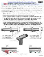 Предварительный просмотр 13 страницы Gage Bilt GB2581WS Original Instructions Manual