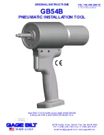 Gage Bilt GB54B Original Instructions Manual предпросмотр