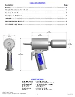 Preview for 2 page of Gage Bilt GB54B User Manual