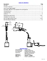 Preview for 2 page of Gage Bilt GB703SR8VT Manual