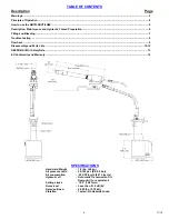 Предварительный просмотр 2 страницы Gage Bilt GB703SRVT/4N6E Installation Manual