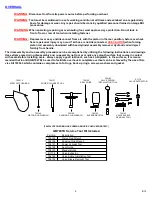 Preview for 9 page of Gage Bilt GB703SRVT/6N10E User Manual