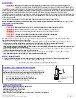 Preview for 6 page of Gage Bilt GB704 Installation Manual