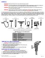 Предварительный просмотр 8 страницы Gage Bilt GB704SH Manual