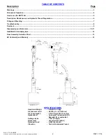 Предварительный просмотр 2 страницы Gage Bilt GB713SH Installation Manual