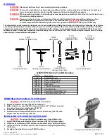 Предварительный просмотр 9 страницы Gage Bilt GB731OS/206 Manual