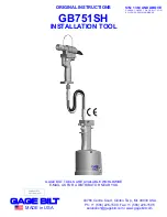 Предварительный просмотр 1 страницы Gage Bilt GB751SH Instructions Manual