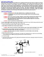 Preview for 4 page of Gage Bilt GB756 Manual