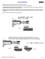 Предварительный просмотр 22 страницы Gage Bilt GB784SH Original Instructions Manual