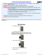 Preview for 9 page of Gage Bilt GB808HVB Instructions Manual