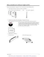 Предварительный просмотр 8 страницы Gage CG1100 Hardware Manual And Driver Installation Manual