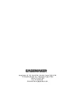 Preview for 24 page of GAGEMAKER LG-6001 Operation Manual