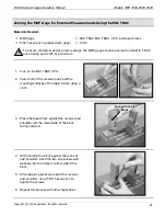 Preview for 21 page of GAGEMAKER MRP-1500 Operation Manual