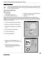 Preview for 9 page of GAGEMAKER PD-6001 Operation Manual