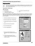 Preview for 9 page of GAGEMAKER PG-6000 Operation Manual