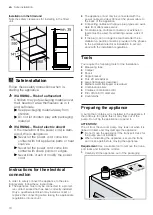 Preview for 10 page of Gaggenau 400 Series Assembly Instructions Manual