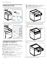 Preview for 12 page of Gaggenau 400 Series Assembly Instructions Manual