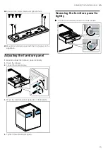 Preview for 15 page of Gaggenau 400 Series Assembly Instructions Manual