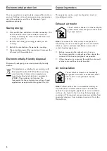 Preview for 6 page of Gaggenau AA 490 111 Instruction Manual