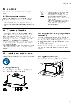 Предварительный просмотр 25 страницы Gaggenau AC2001.1 User Manual And Installation Instructions